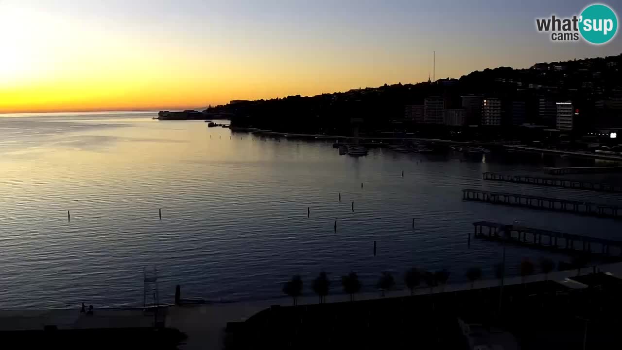 Kamera v živo Portorož – Panorama