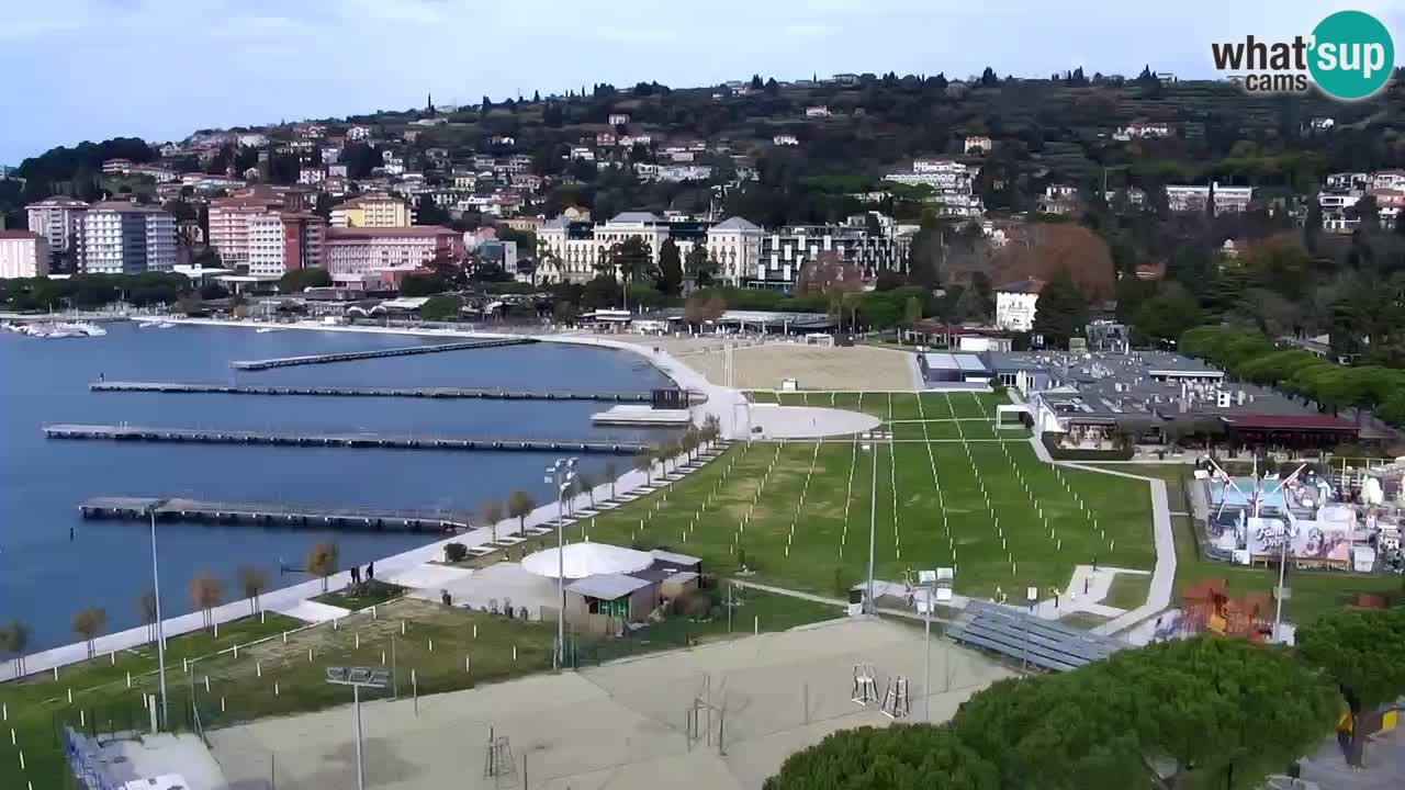 Kamera v živo Portorož – Panorama