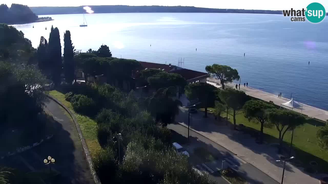 Portorož – panorama webcam