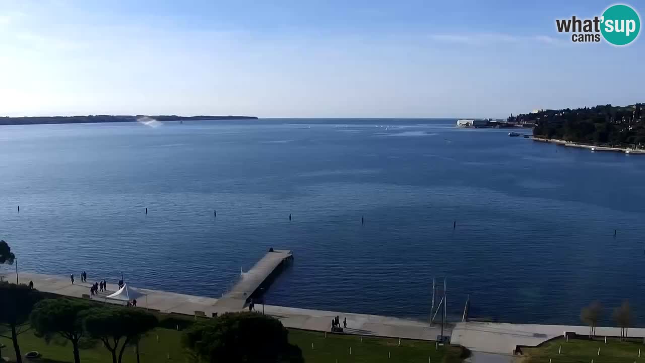 Portorož – panorama webcam