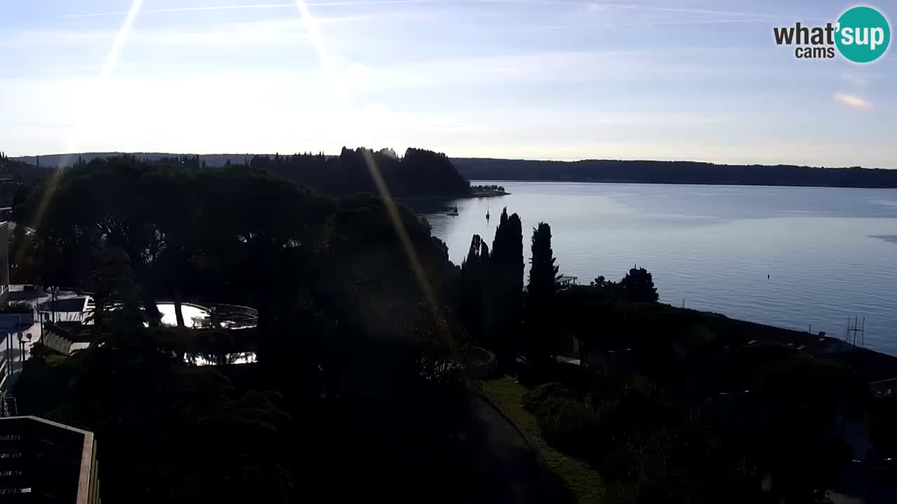 Webcam Portorož Panoramic view from Casino Portoroz