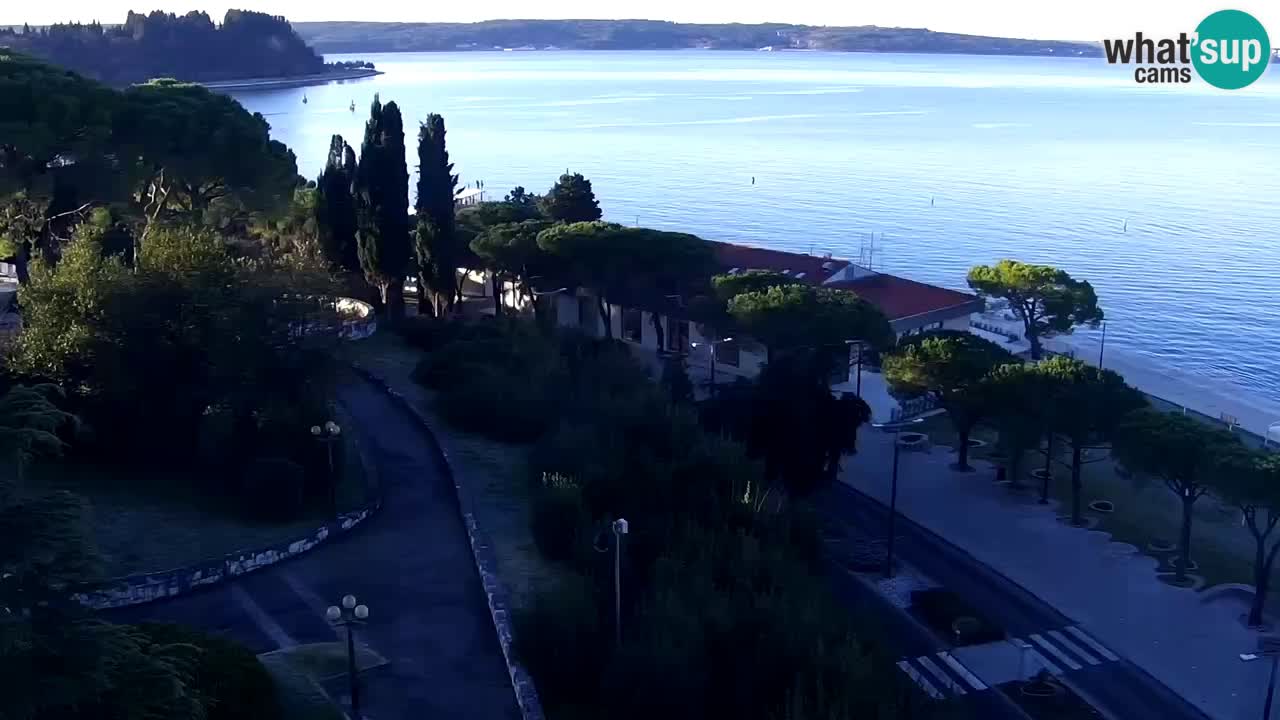 Portorož – panorama webcam