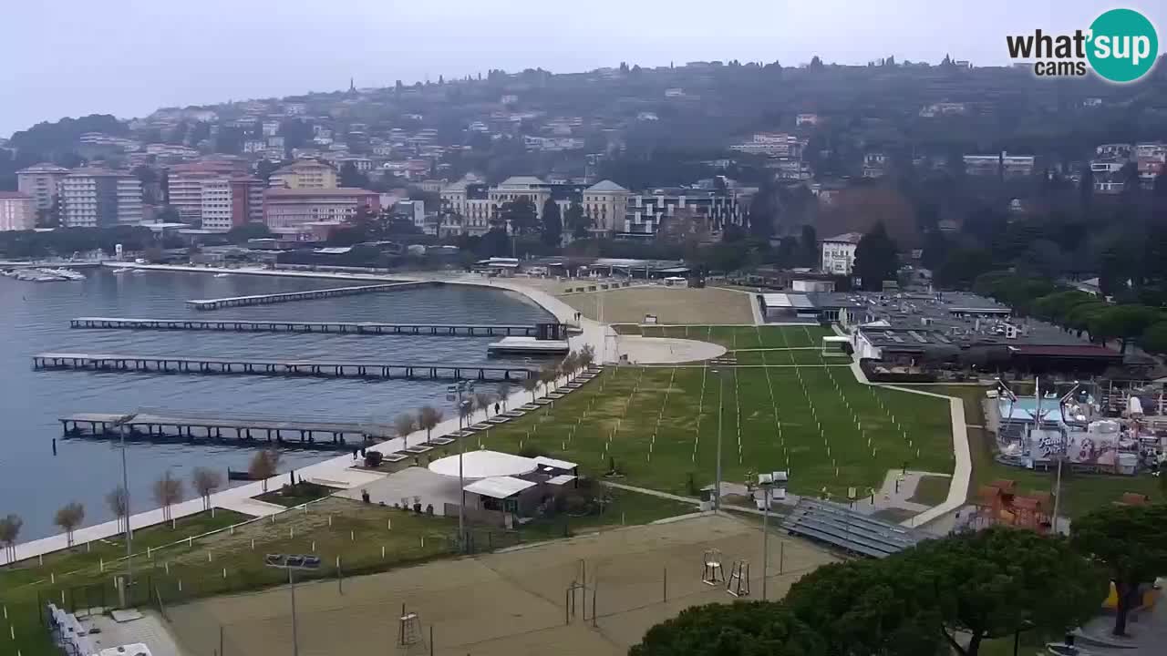 Live Webcam Portorose – Panorama