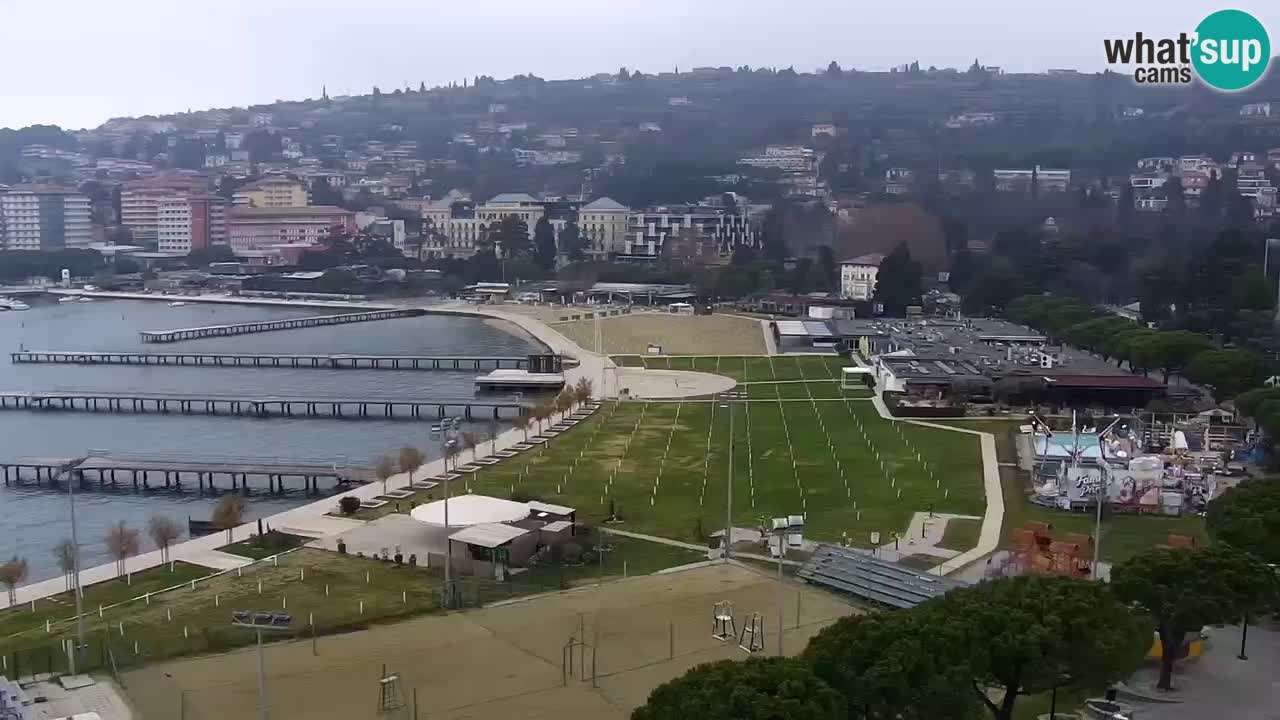 Kamera v živo Portorož – Panorama