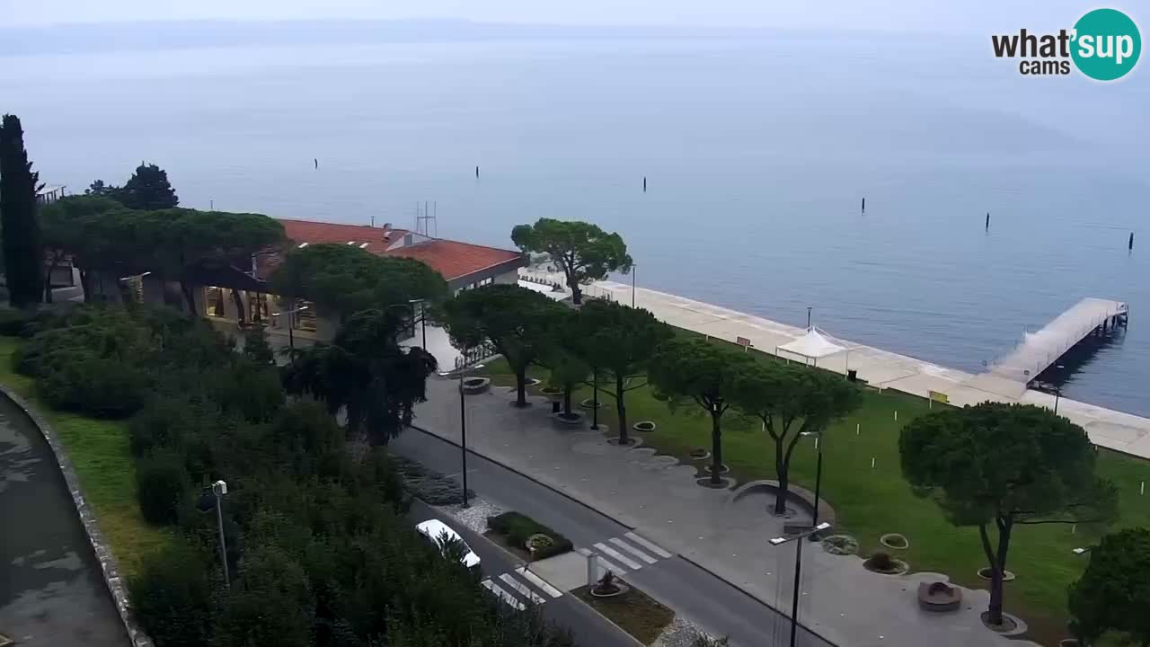 Web kamera Portorož plaža