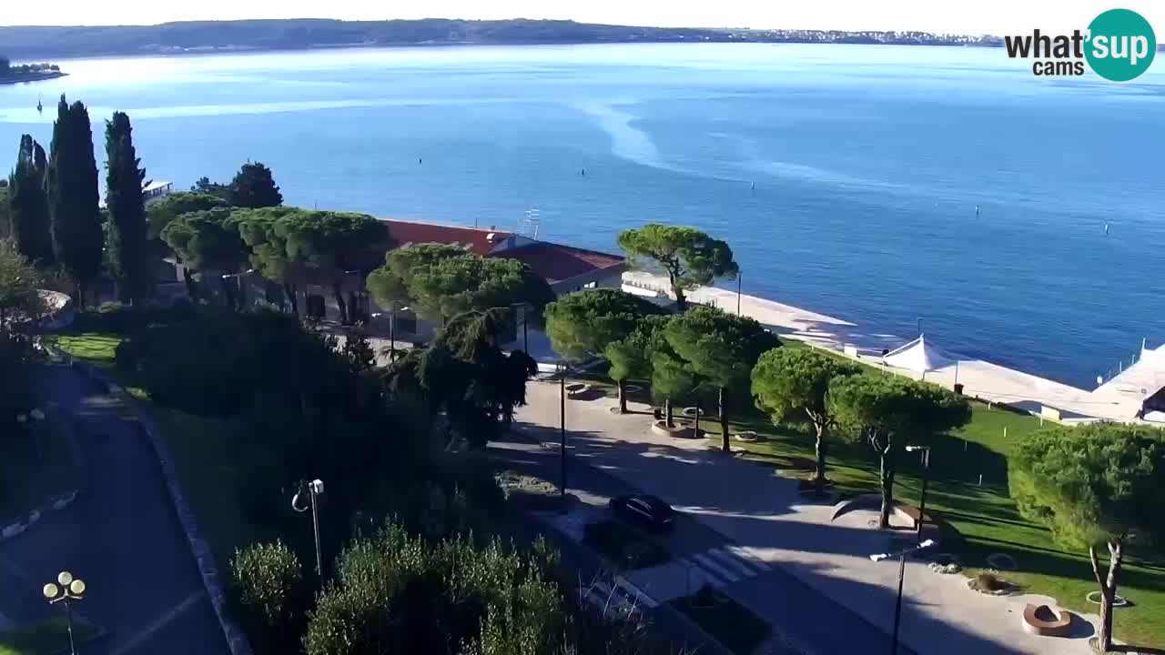 Webcam Plage Portorož – Bungalow