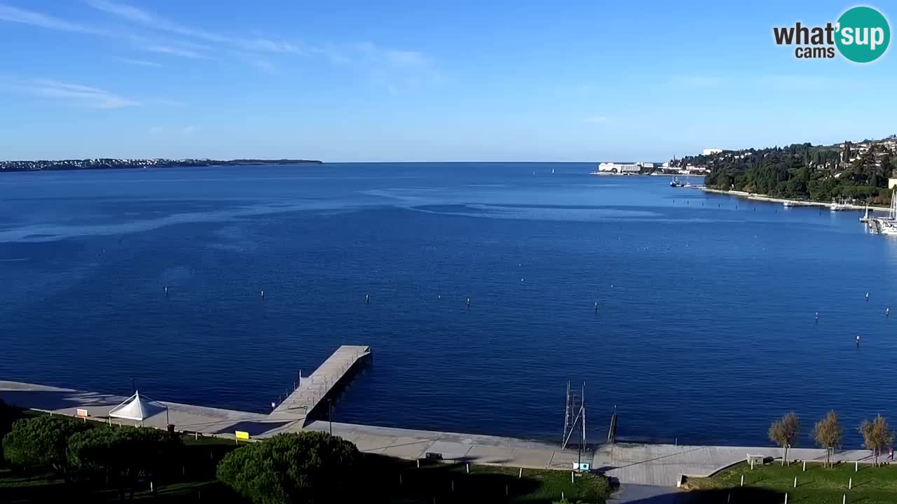 Live cam Portorož  Panorama