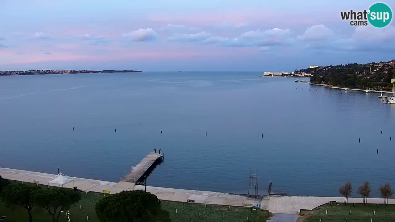 Webcam Plage Portorož – Bungalow