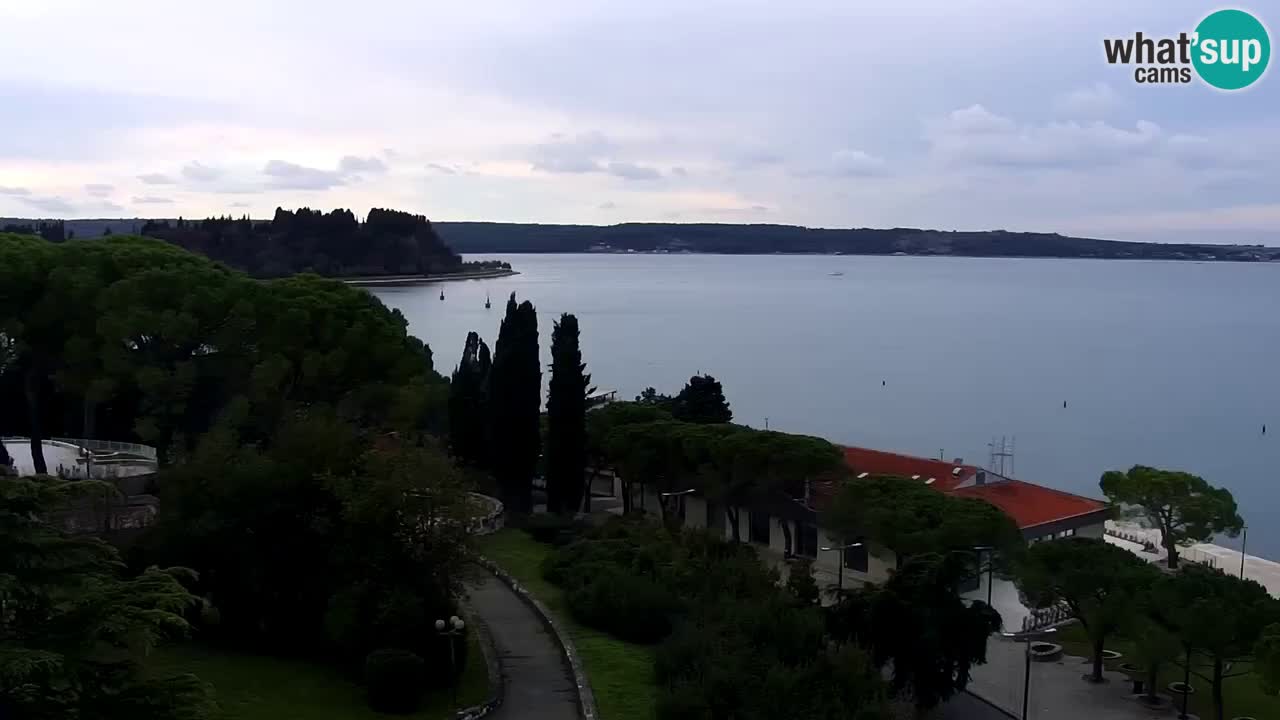 Webcam Playa Portorož – Bungalow