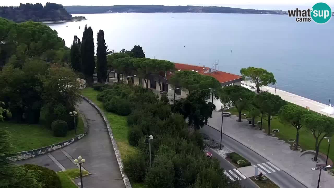 Portorož – panorama webcam