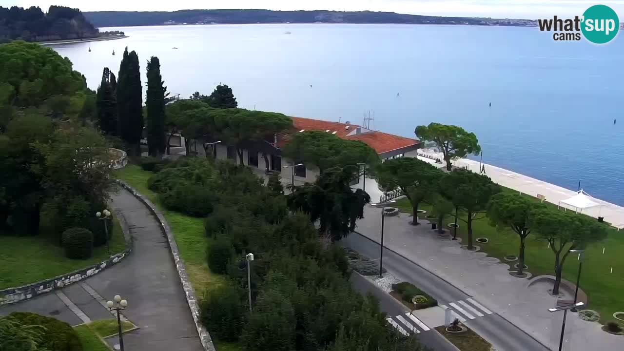 Portorož – panorama webcam