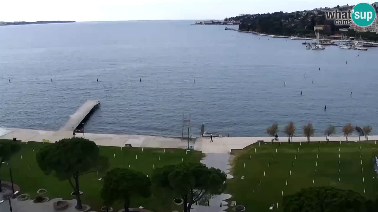 Webcam Portorož Panoramic view from Casino Portoroz