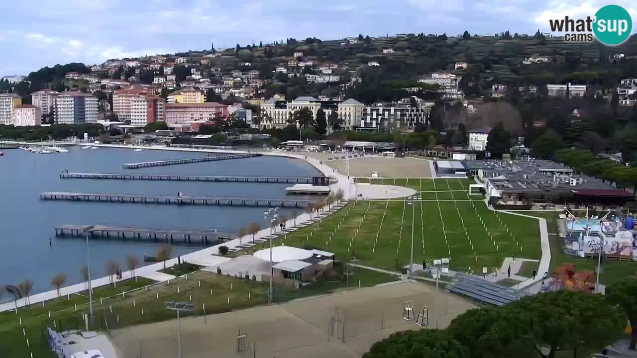 Webcam Portorož – Panorama