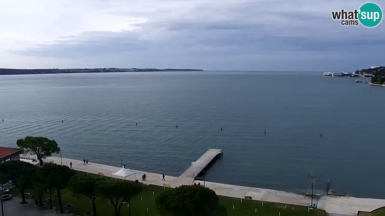 Camera en vivo Portorož – Panorama