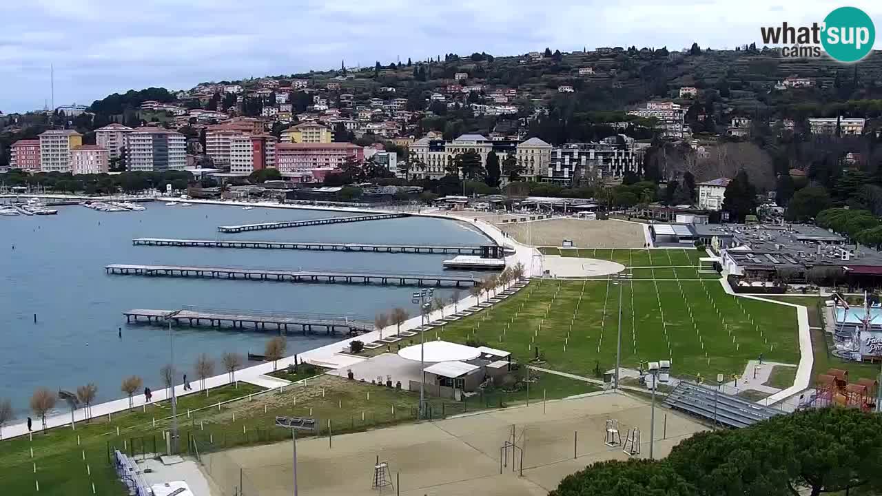 Webcam Portorož – Panorama