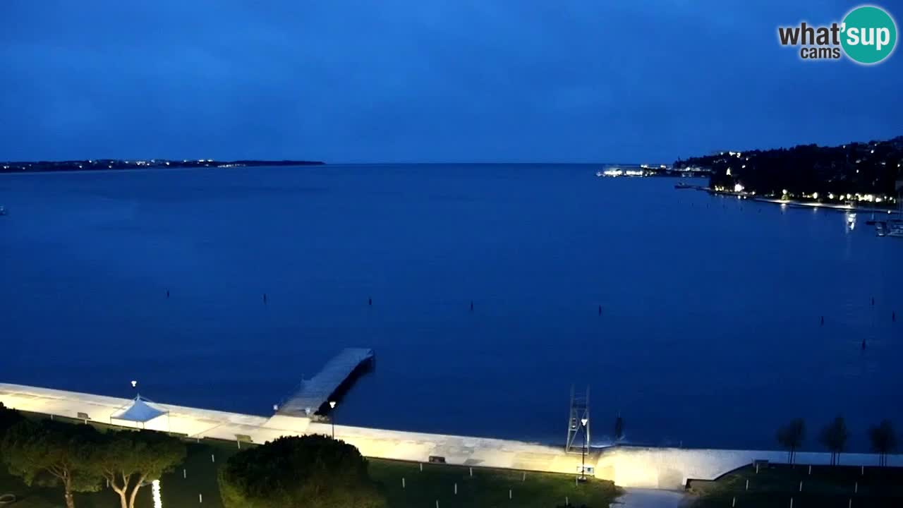 Portorož – panorama webcam