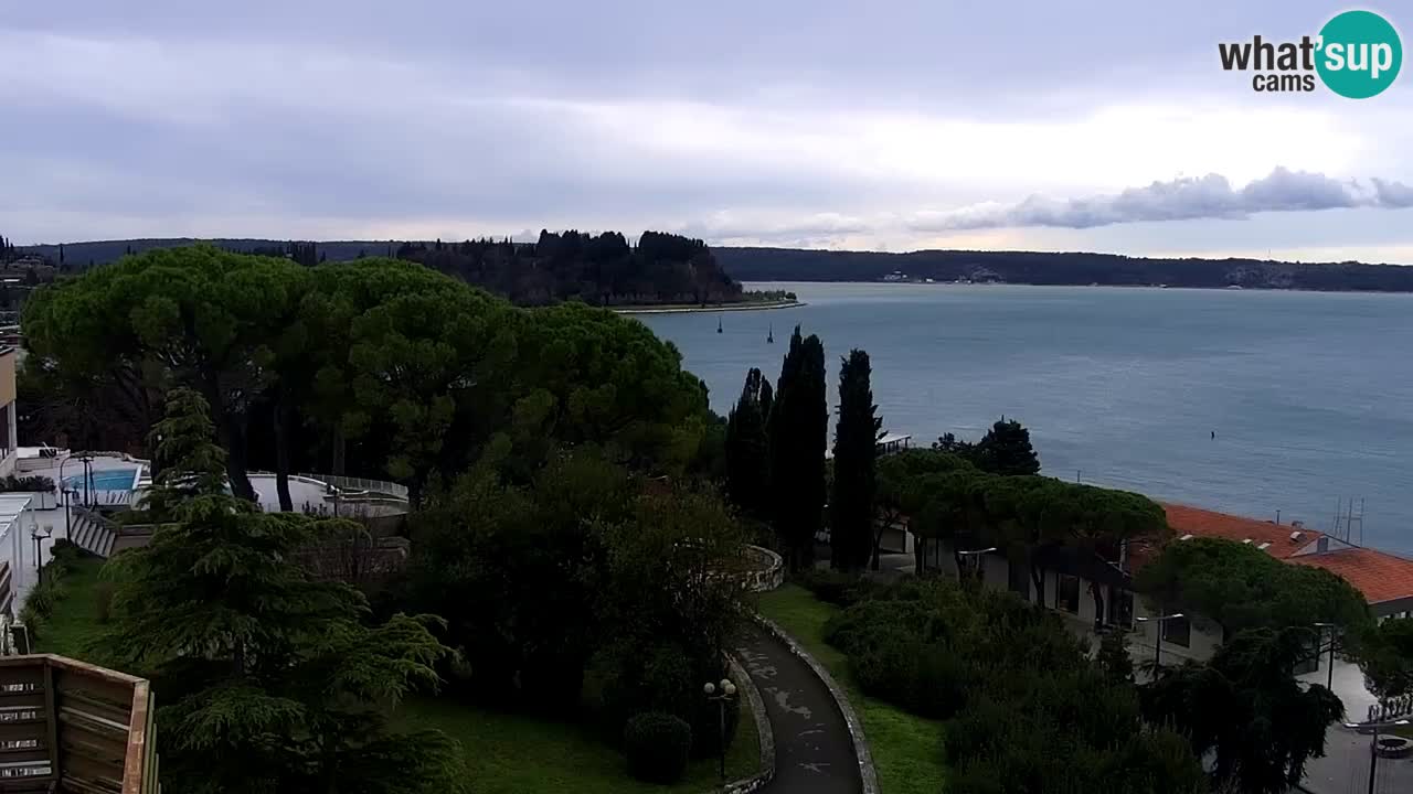 Portorož – panorama webcam