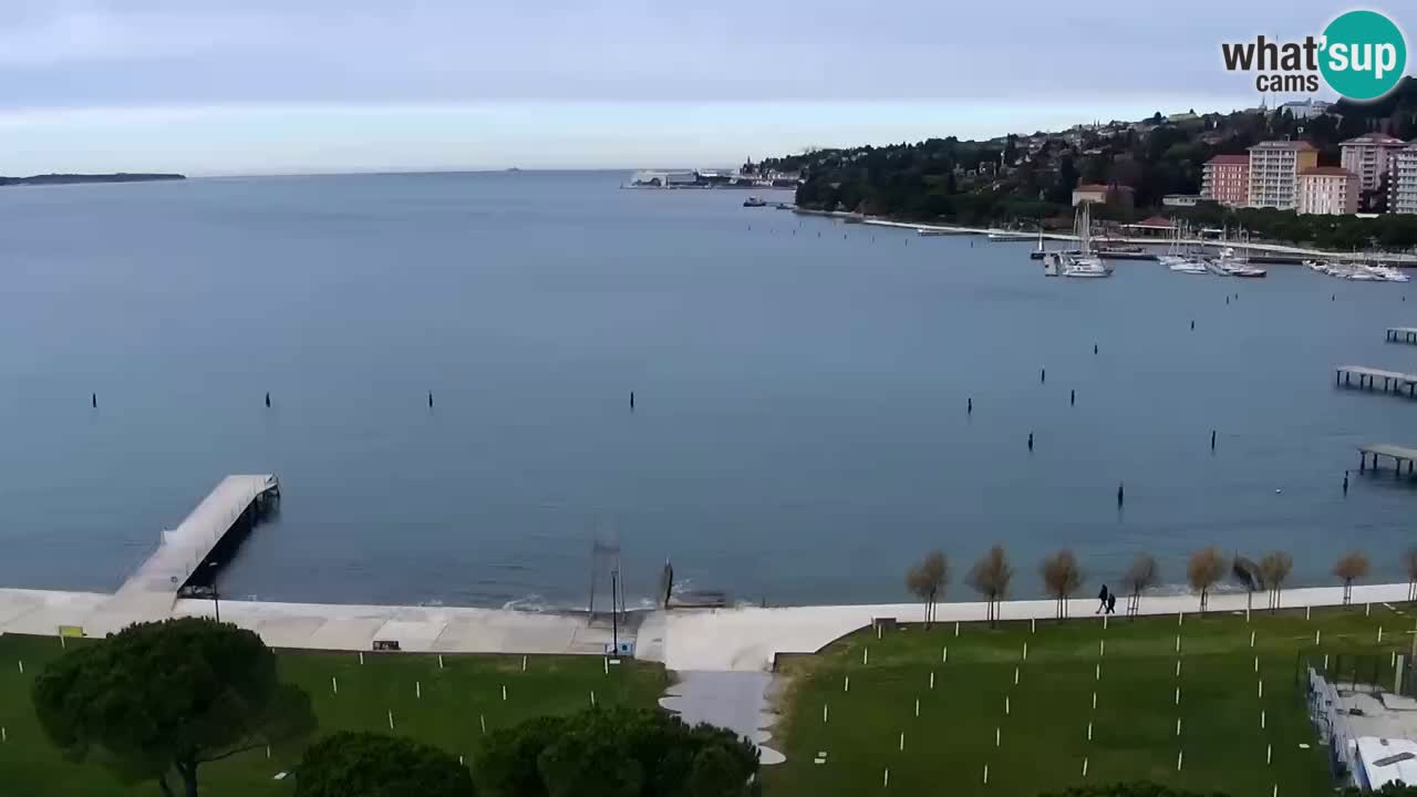 Webcam Plage Portorož – Bungalow