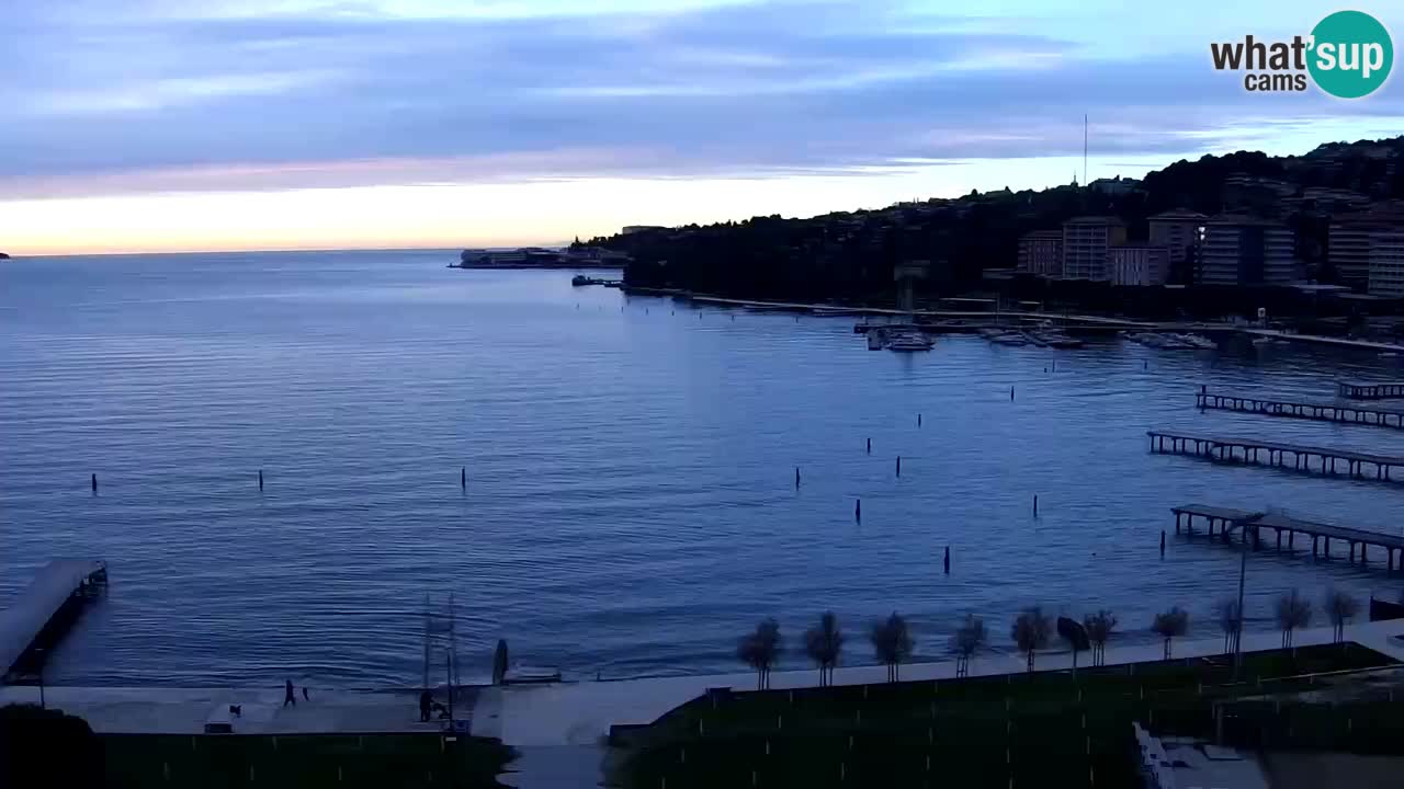 Live Webcam Portorose – Panorama