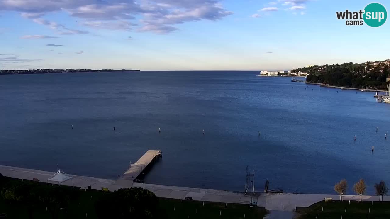 Live Webcam Portorose – Panorama