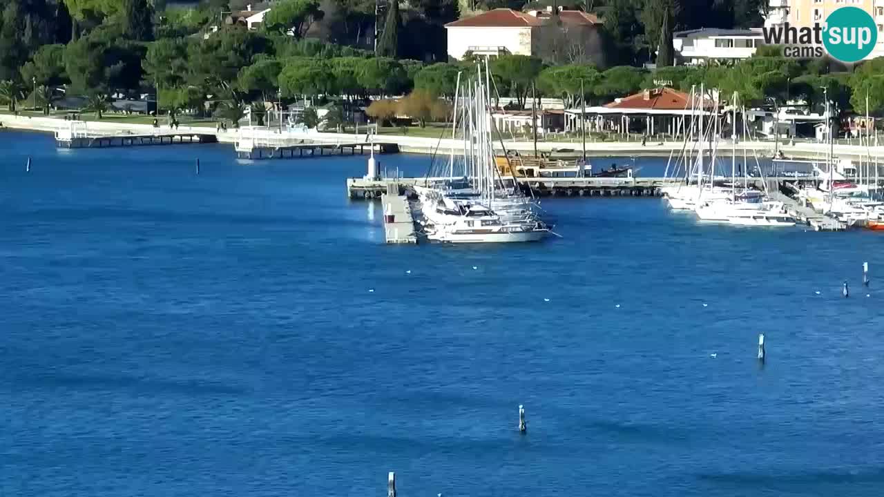 Webcam spiaggia Portorose – Vista dal ristorante Bungalow