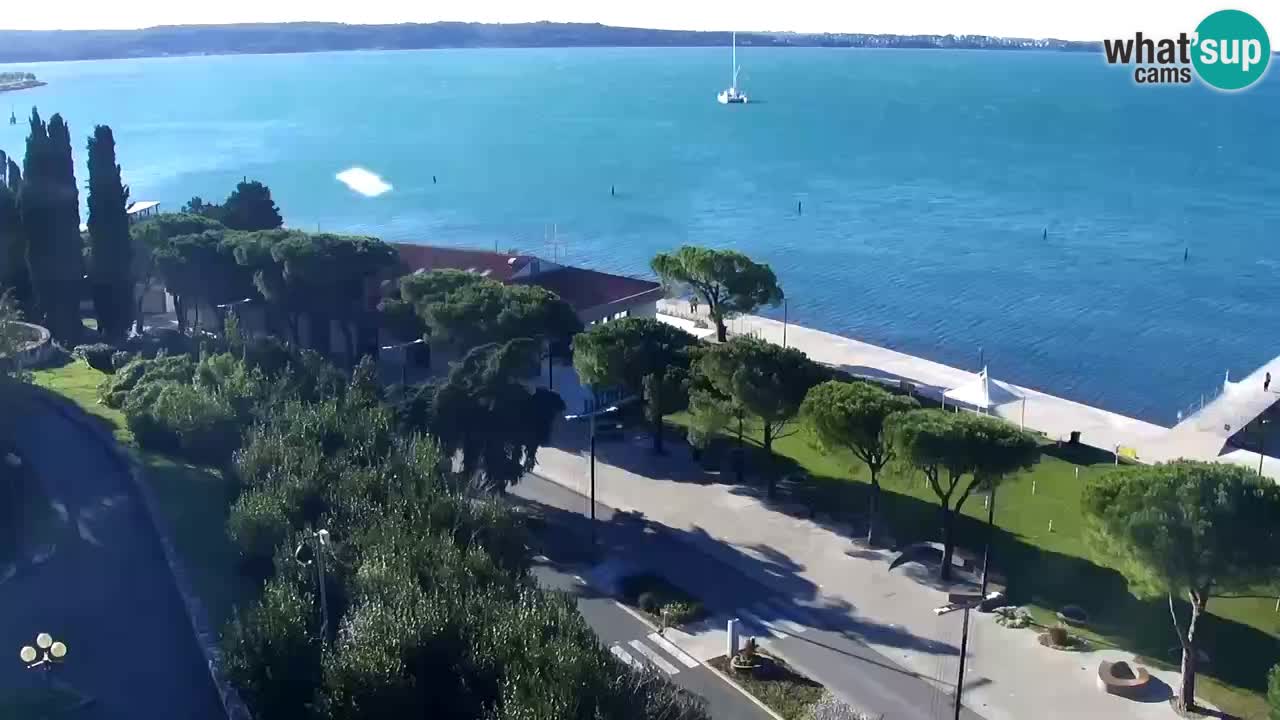 Webcam Playa Portorož – Bungalow