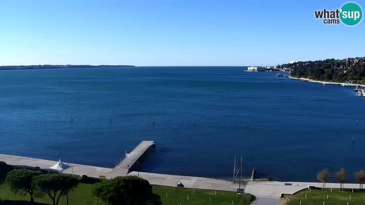 Live cam Portorož  Panorama