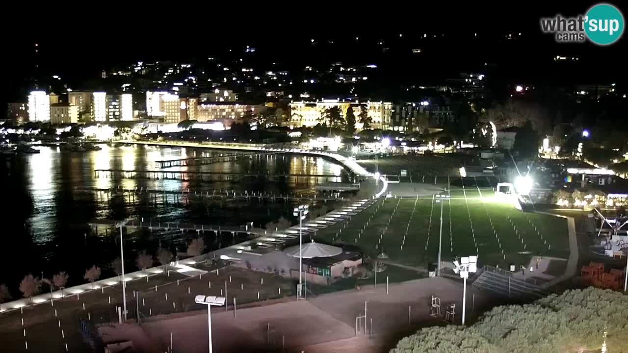 Webcam Portorož Panoramic view from Casino Portoroz