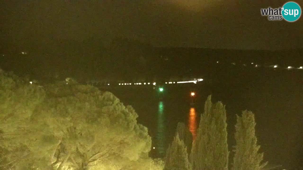 Spletna kamera Portorož plaža – Pogled z restavracije Bungalow