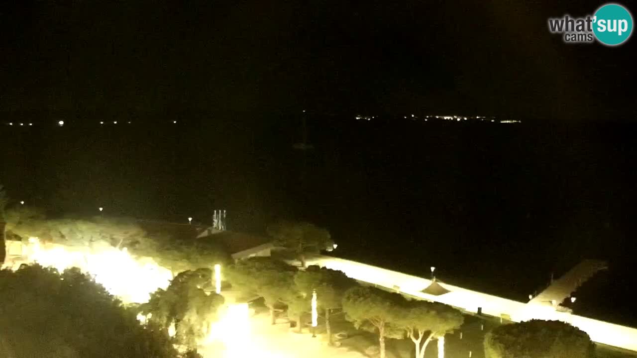 Webcam Portorož Panoramic view from Casino Portoroz