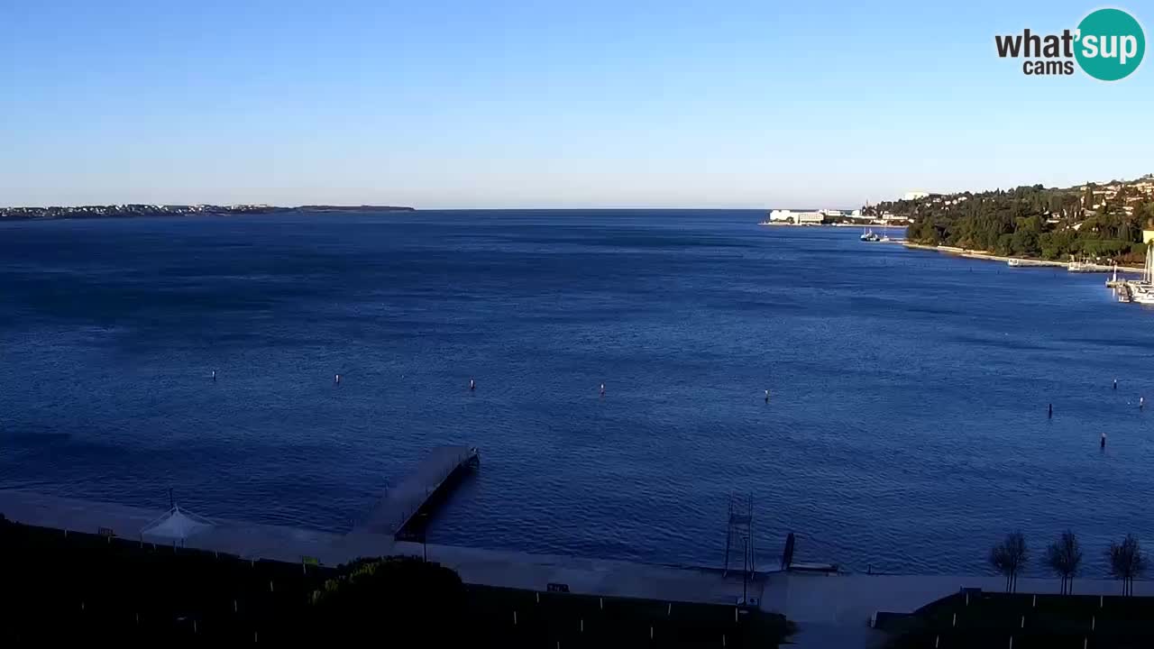 Live cam Portorož  Panorama