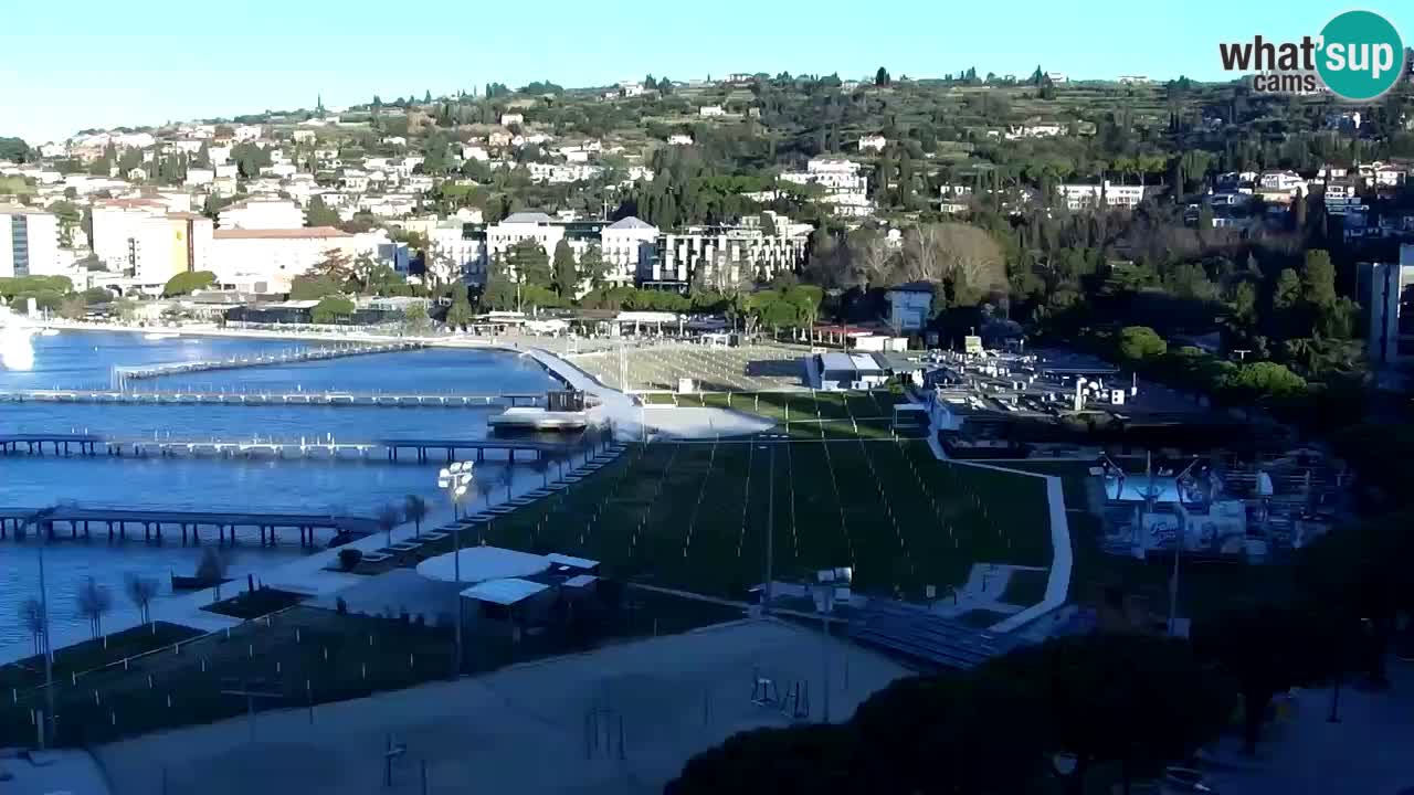 Live Cam Portorož – Panorama