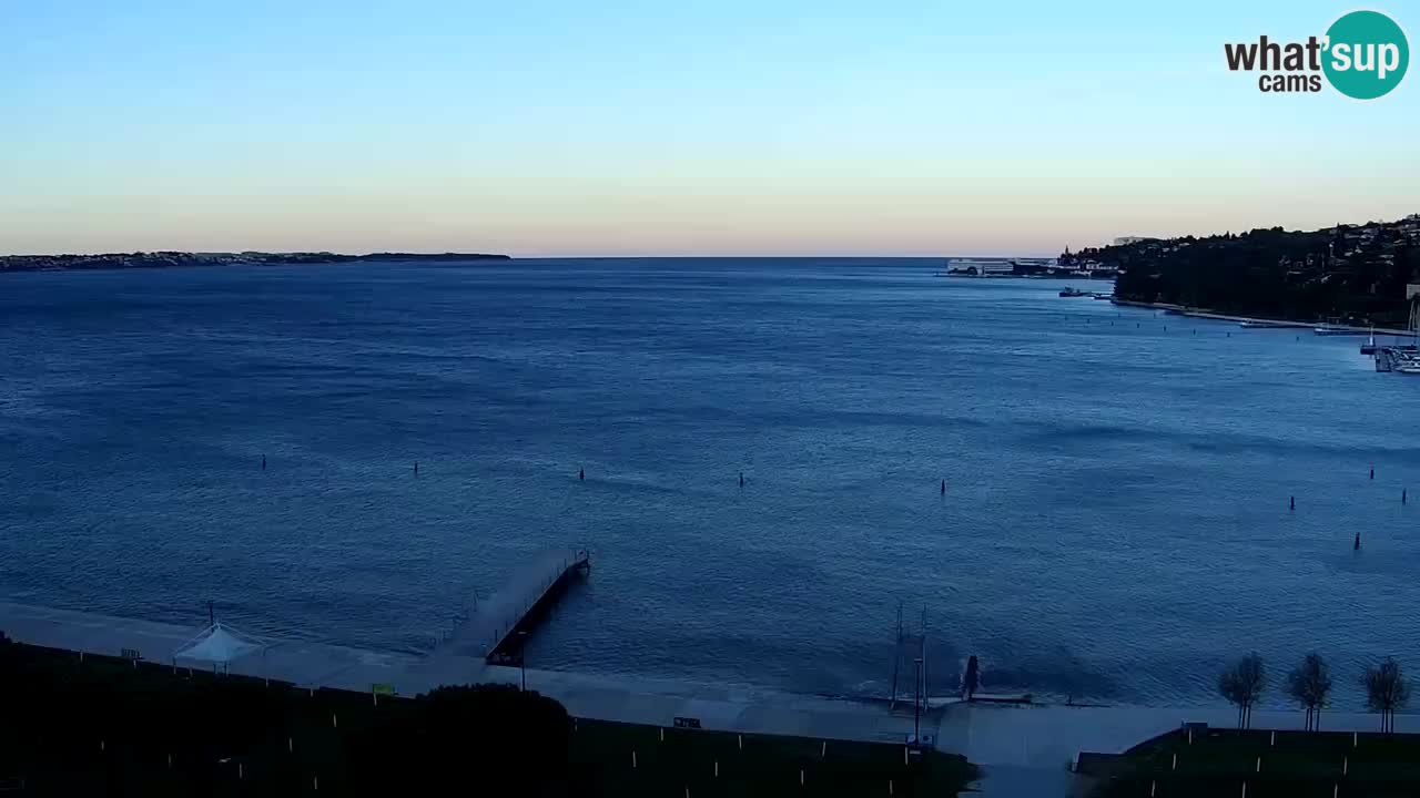 Portorož – panorama webcam