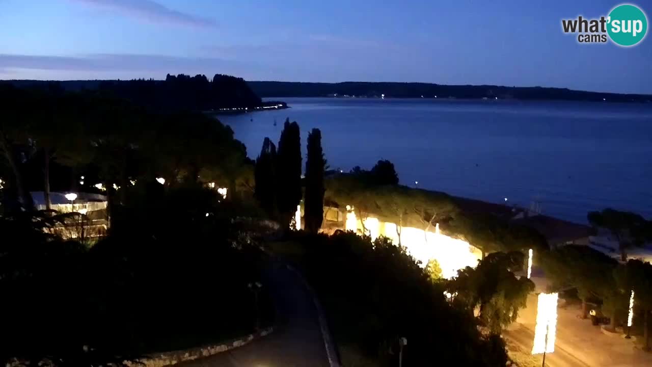 Webcam Portorož Panoramic view from Casino Portoroz