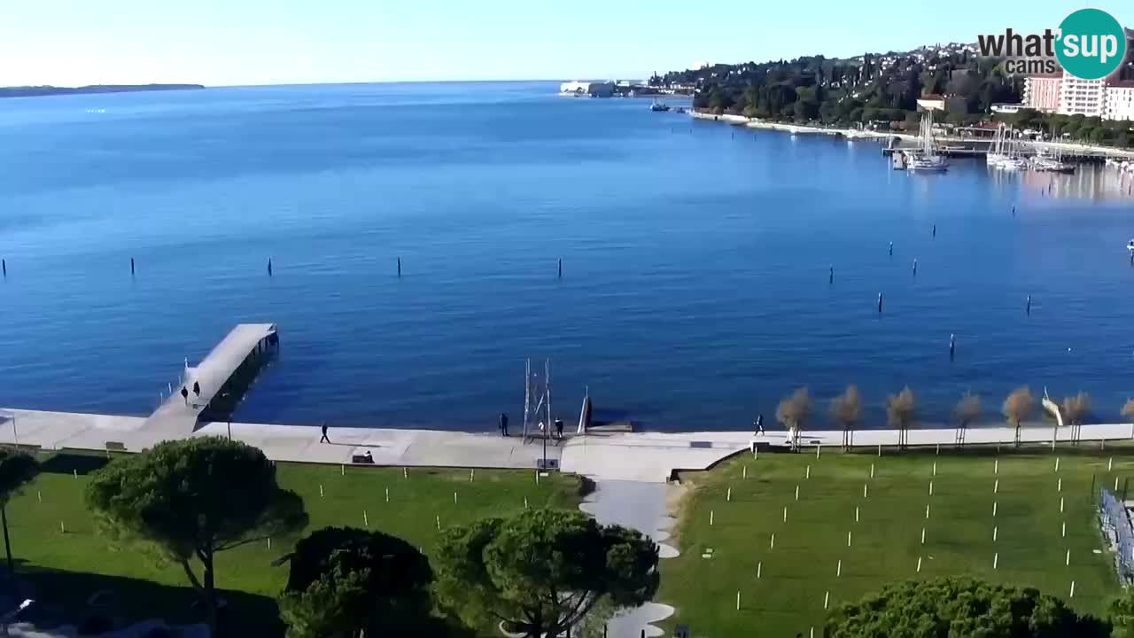 Live cam Portorož  Panorama