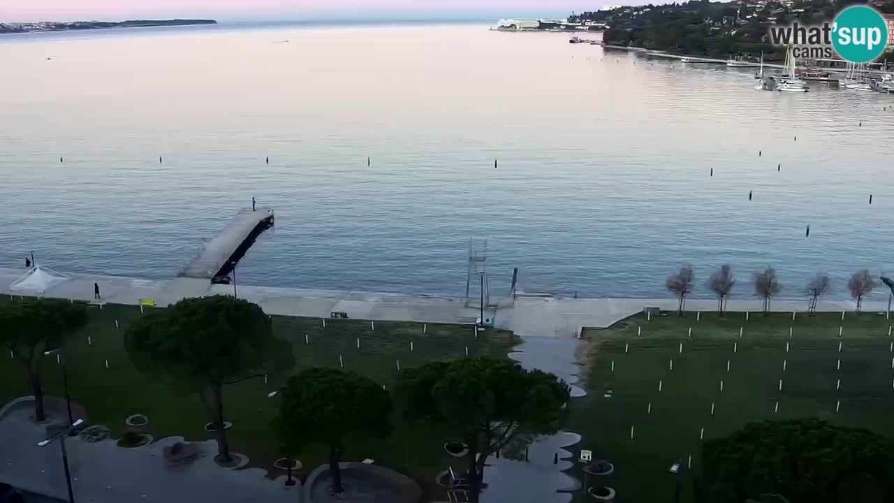 Live cam Portorož  Panorama