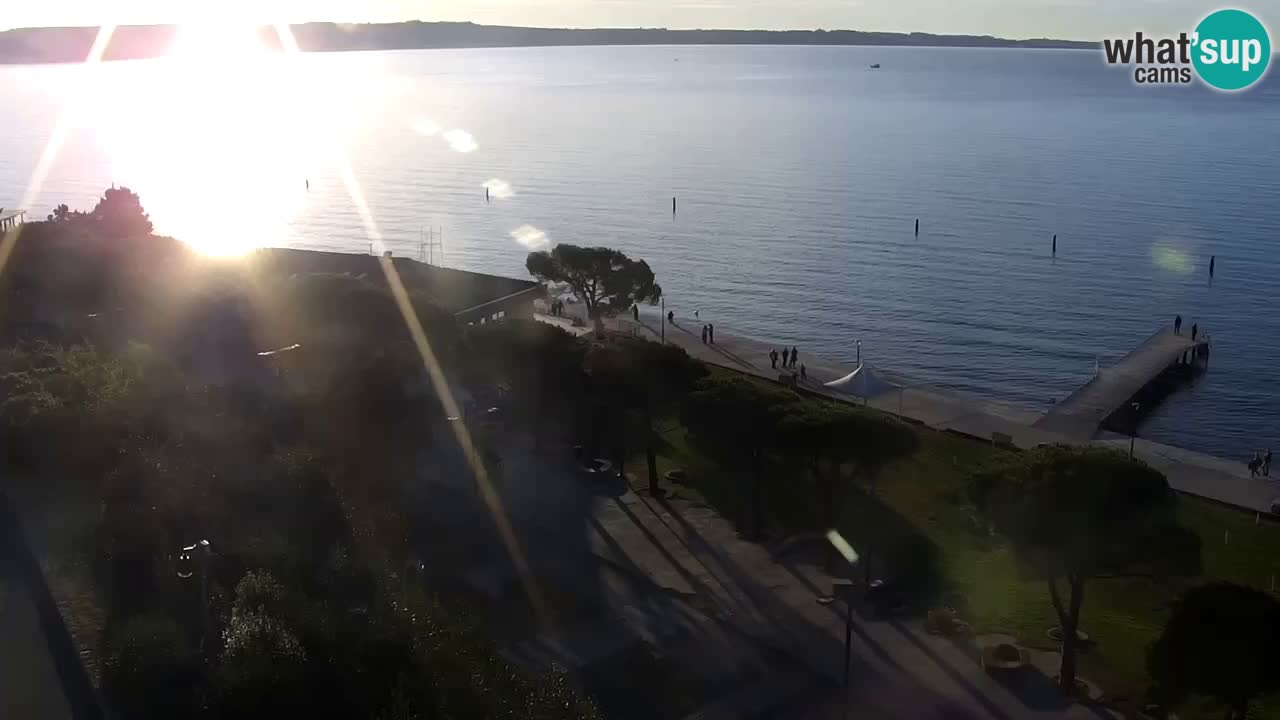 Portorož – panorama webcam