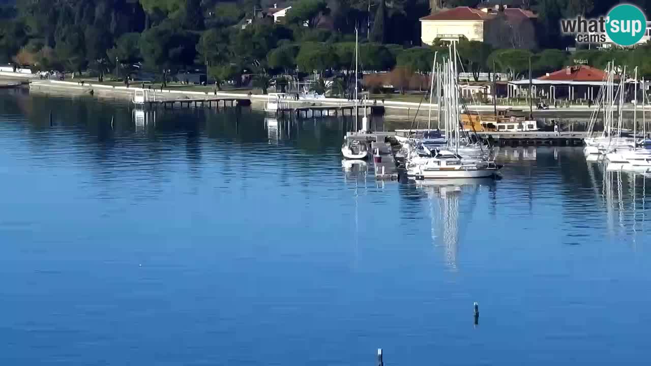 Spletna kamera Portorož plaža – Pogled z restavracije Bungalow