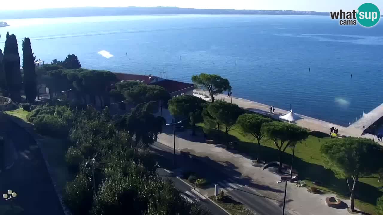 Portorož – panorama webcam