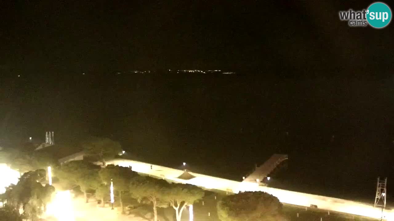 Webcam spiaggia Portorose – Vista dal ristorante Bungalow