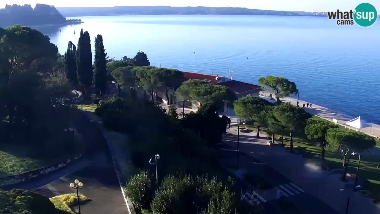 Webcam Playa Portorož – Bungalow