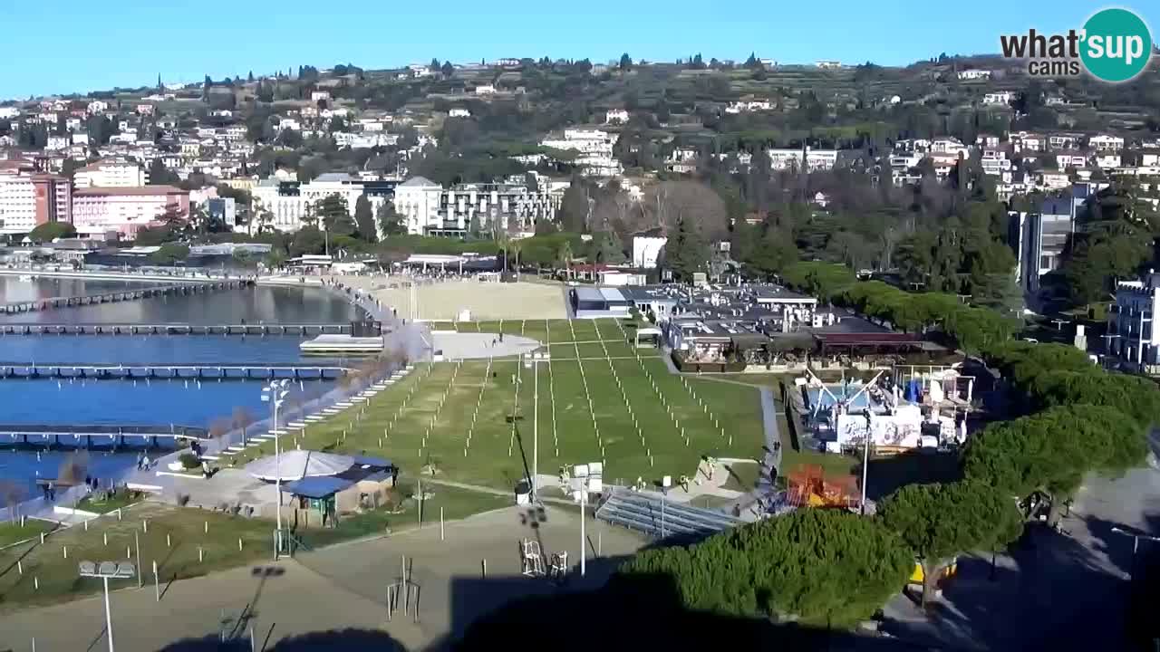 Live cam Portorož  Panorama