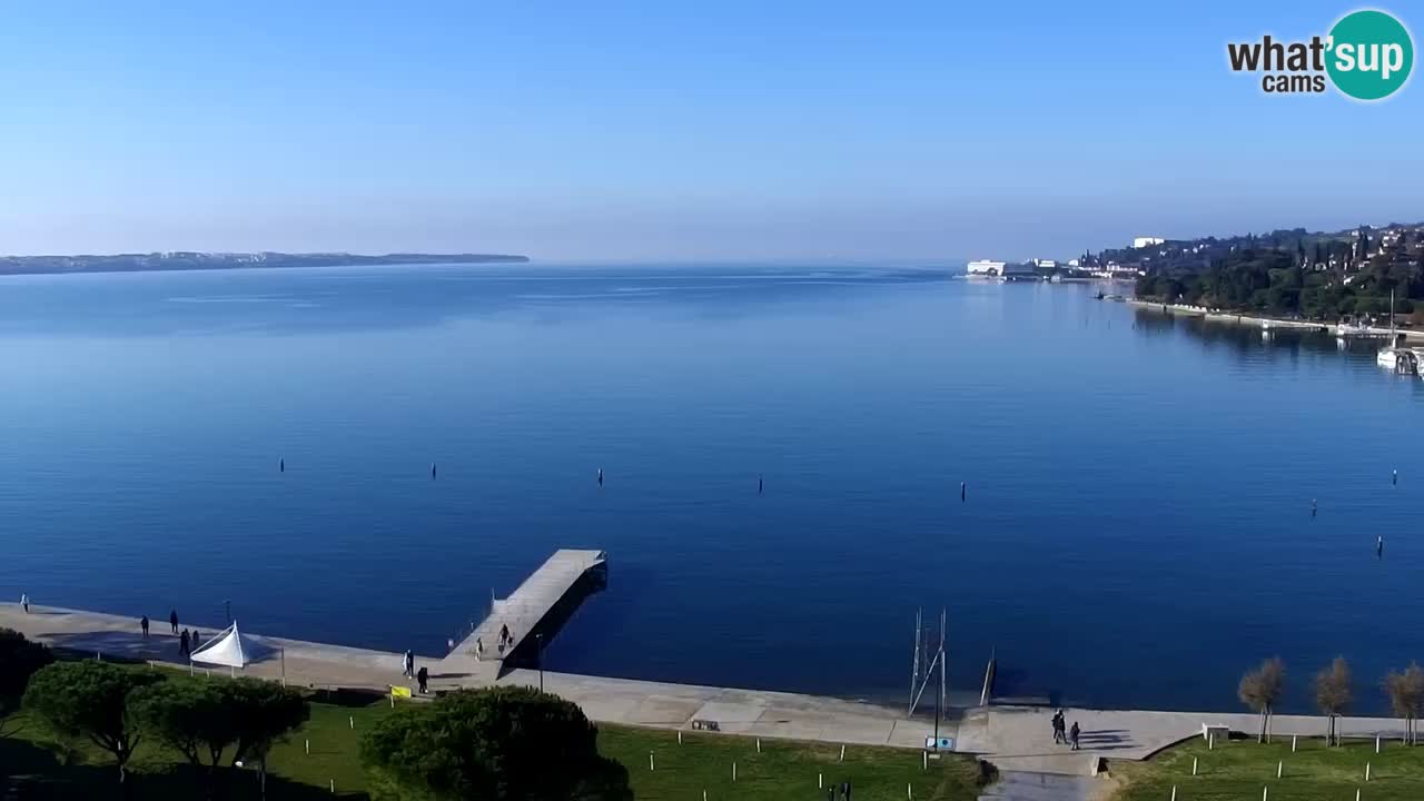 Live cam Portorož  Panorama