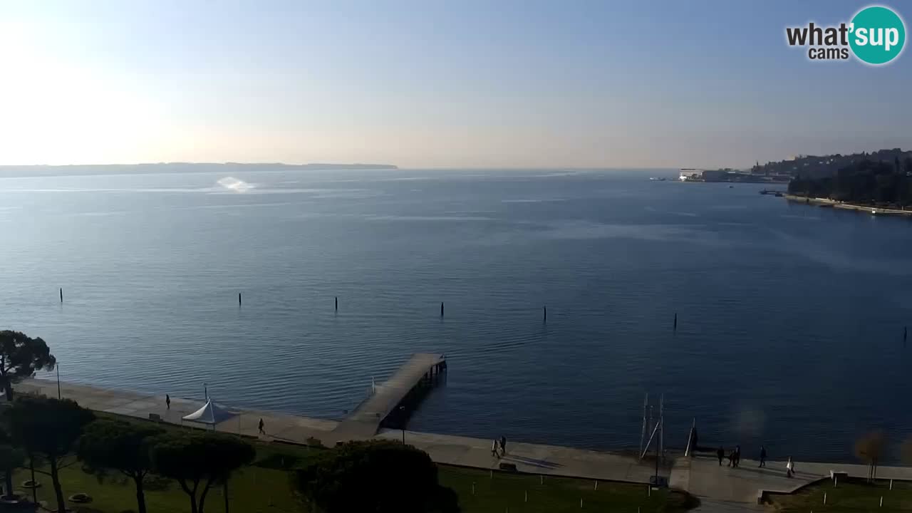 Webcam Plage Portorož – Bungalow