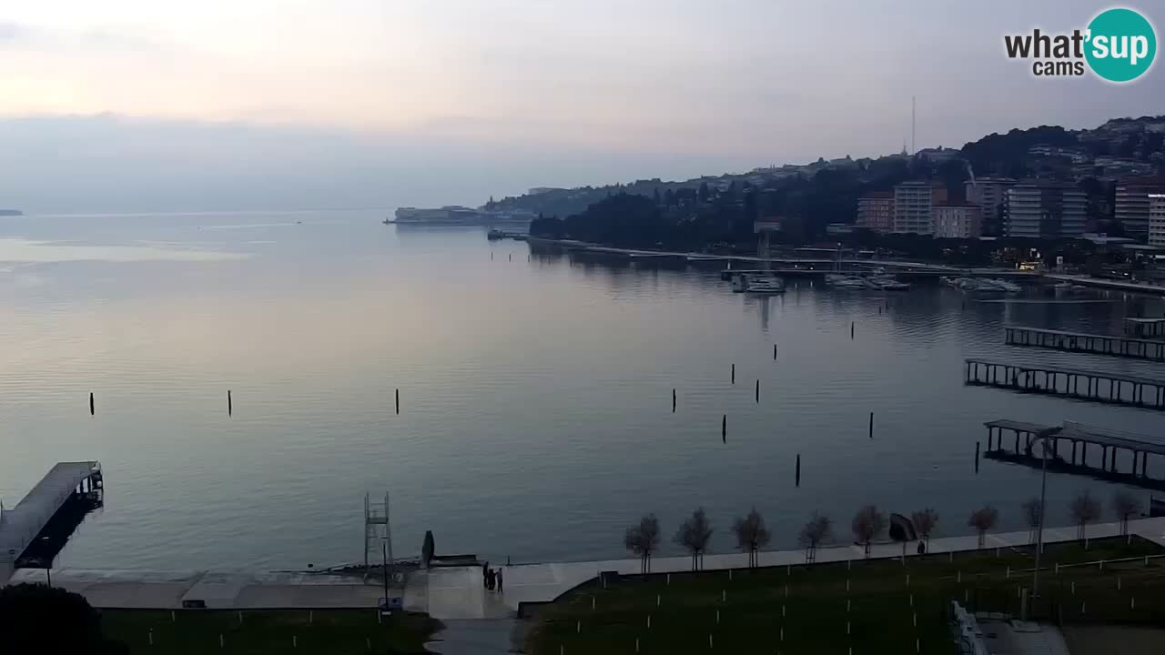 Portorož – panorama webcam