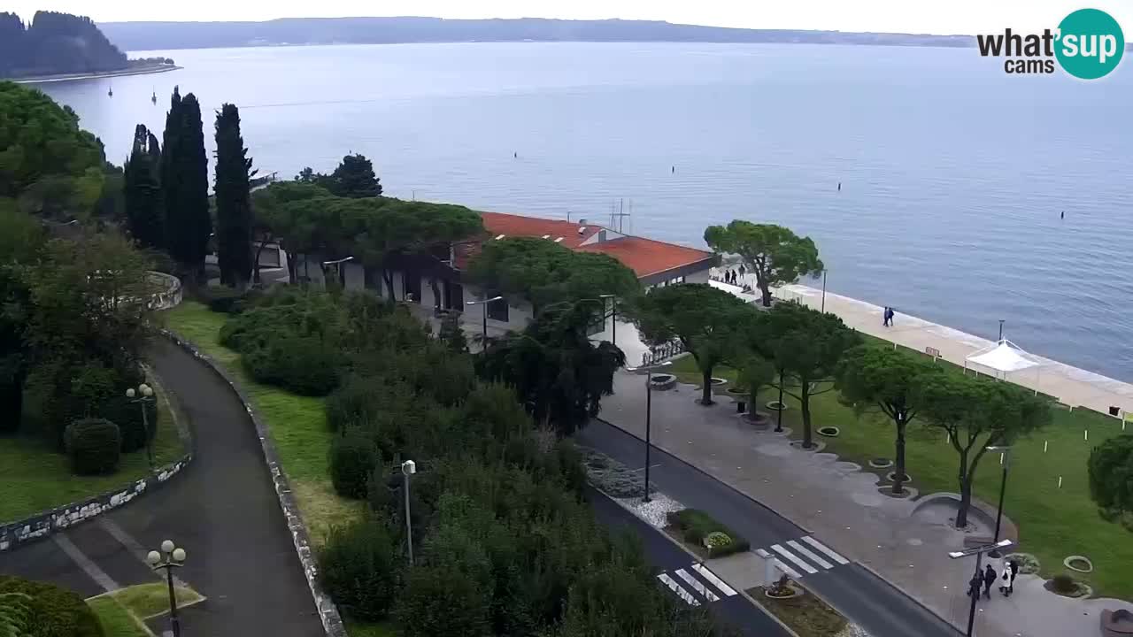 Webcam Plage Portorož – Bungalow