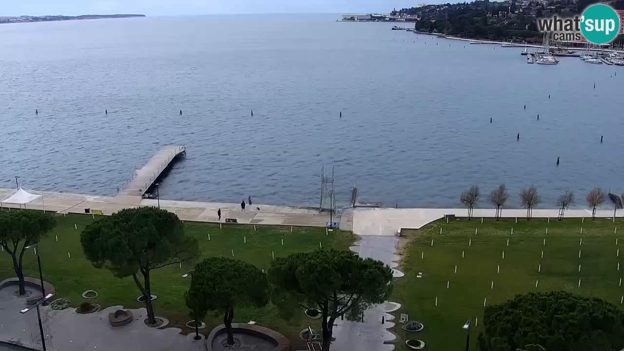 Webcam Plage Portorož – Bungalow