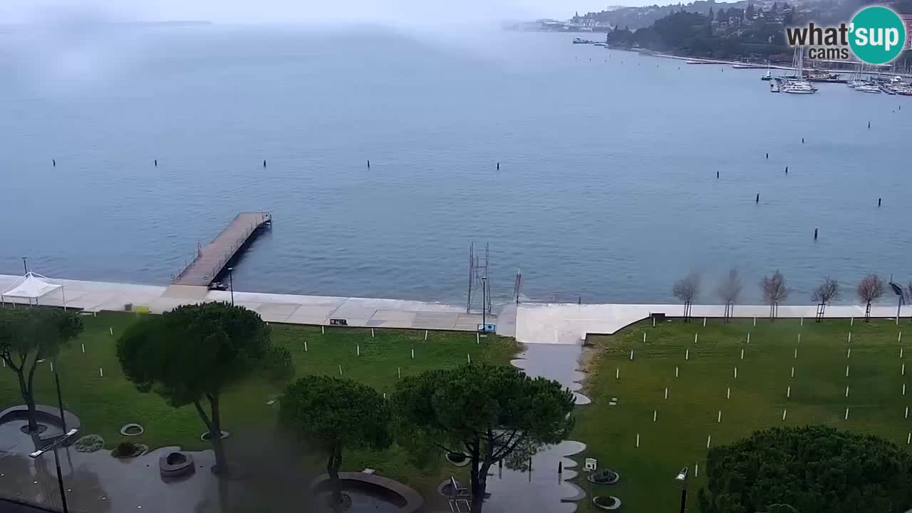 Webcam Plage Portorož – Bungalow