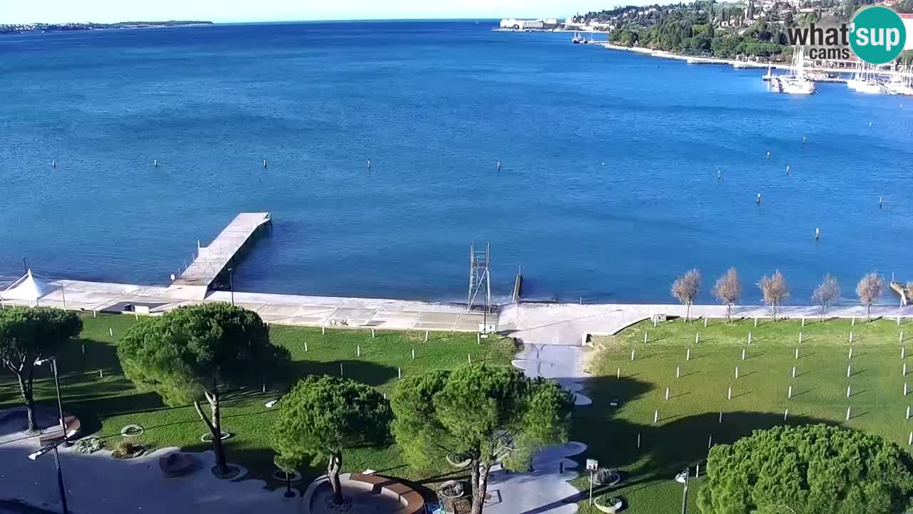 Kamera v živo Portorož – Panorama