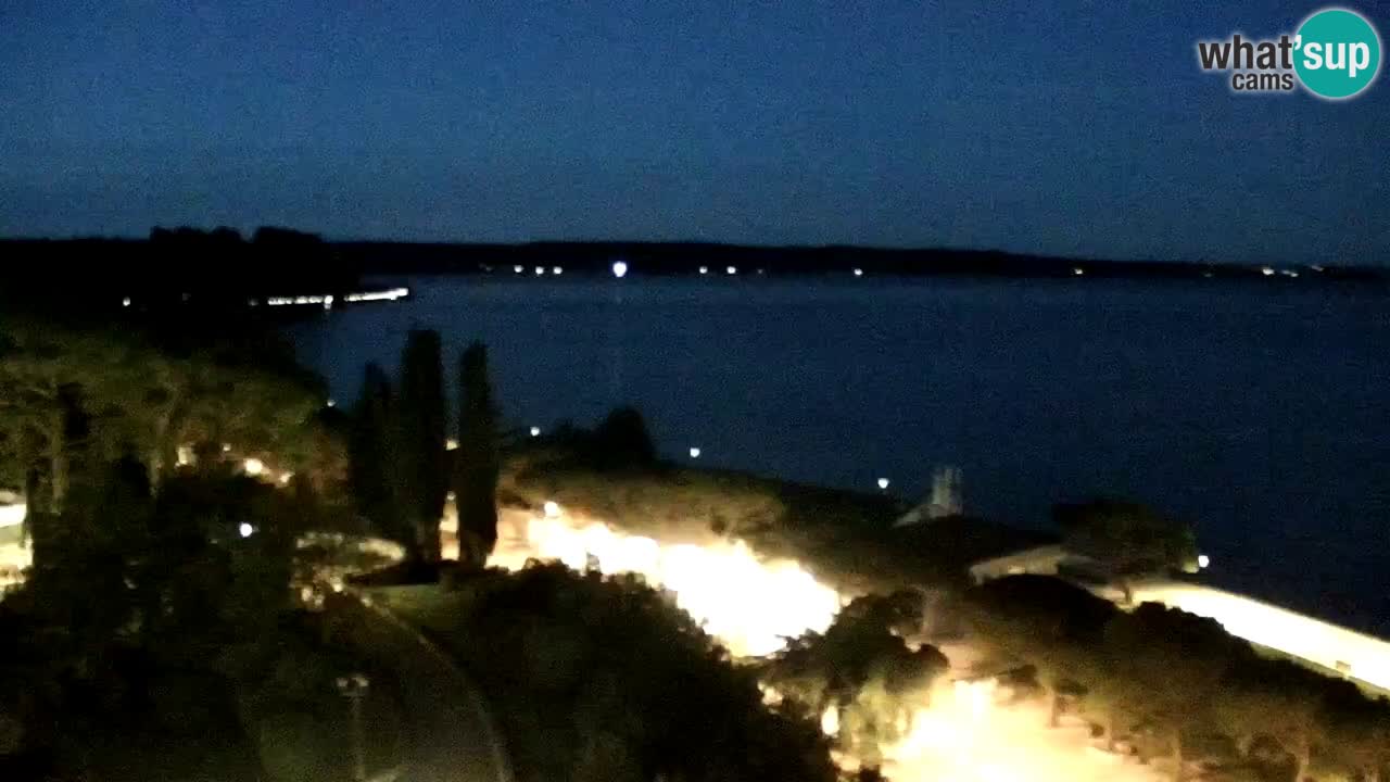 Webcam Portorož Panoramic view from Casino Portoroz